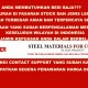BELI BESI BAJA PIPA SCHEDULE 80 SCH 80 2 1/2” Inch 6 Meter 7 mm